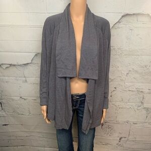 Splendid Cardigan Gray